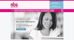 Desktop Screenshot of abs-rz.de