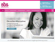 Tablet Screenshot of abs-rz.de